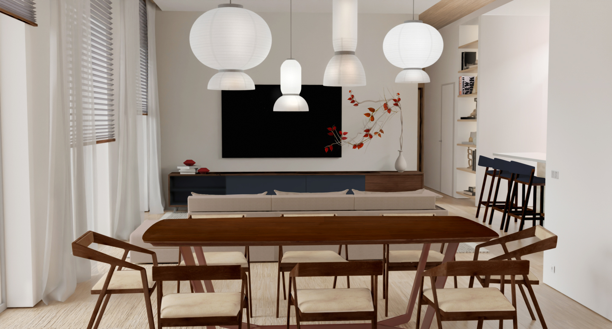 butas užupyje valgomasis stalas