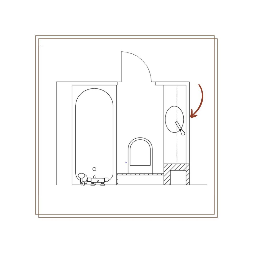 Vonios kambario planas 2