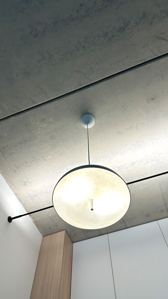 apšvietimo sistema nuo sienos iki sienos