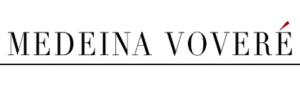Medeina Vovere logotipas black
