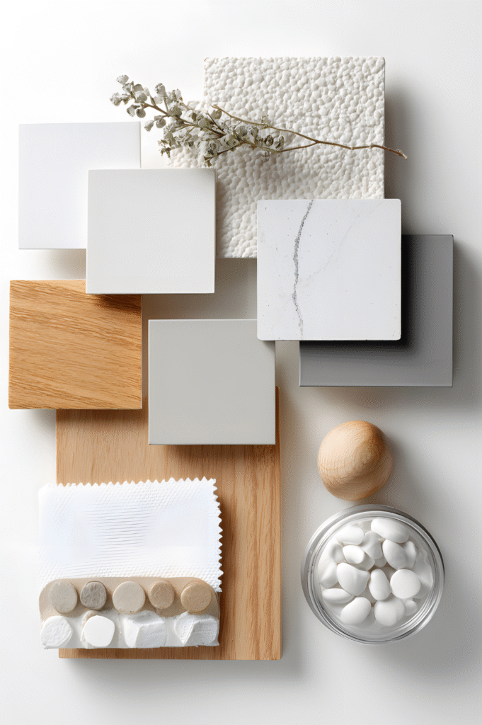 Interjero pavyzdžių paletė