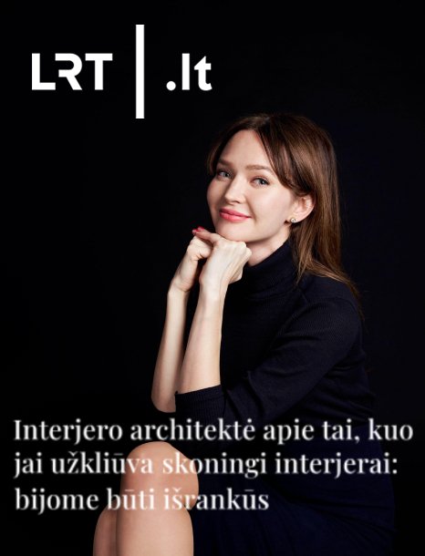 Architektė Medeina Voverė LRT nuomonė